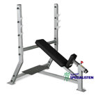 Body Solid Incline Olympic Bench, Grå