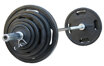 Pro Sport int. Set med gummivikter - 123,5 kg