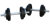 Hantelpaket 2x 10 kg - Svart