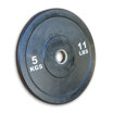 Pro Sport Int. Bumper Plate, Svart, 5 kg *Nyhet*